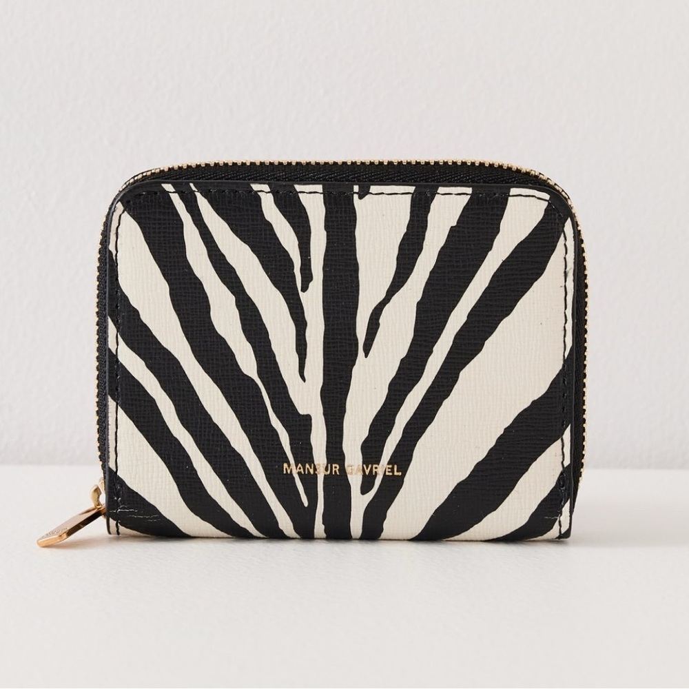Mansur Gavriel Zebra Compact Wallet